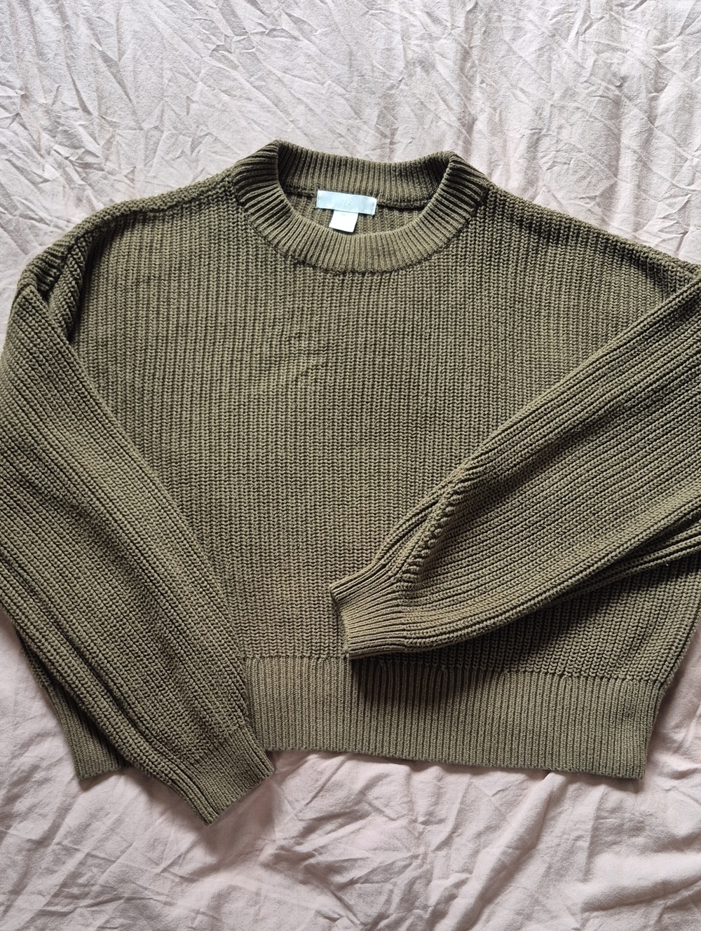 H&M Olive Green Sweater Size L